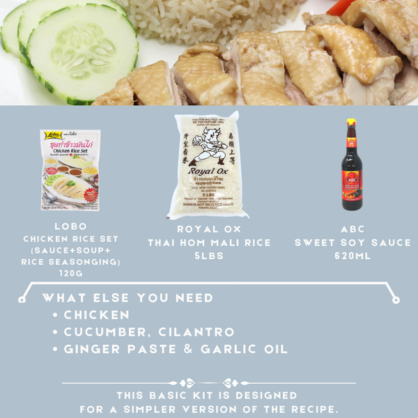 Hainanese Chicken Rice Kit