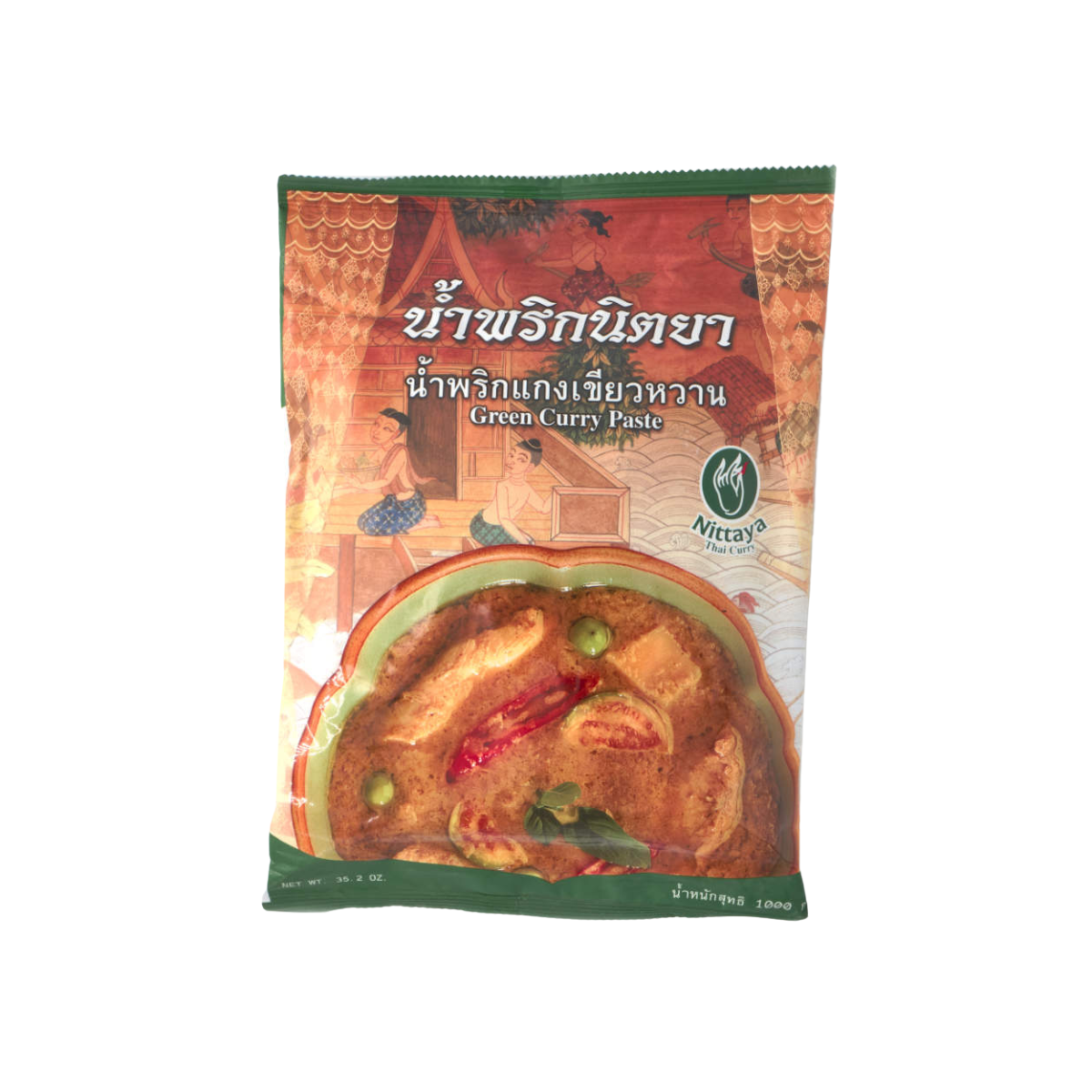 Nittaya Green Curry Paste Bangkok Meat Balls