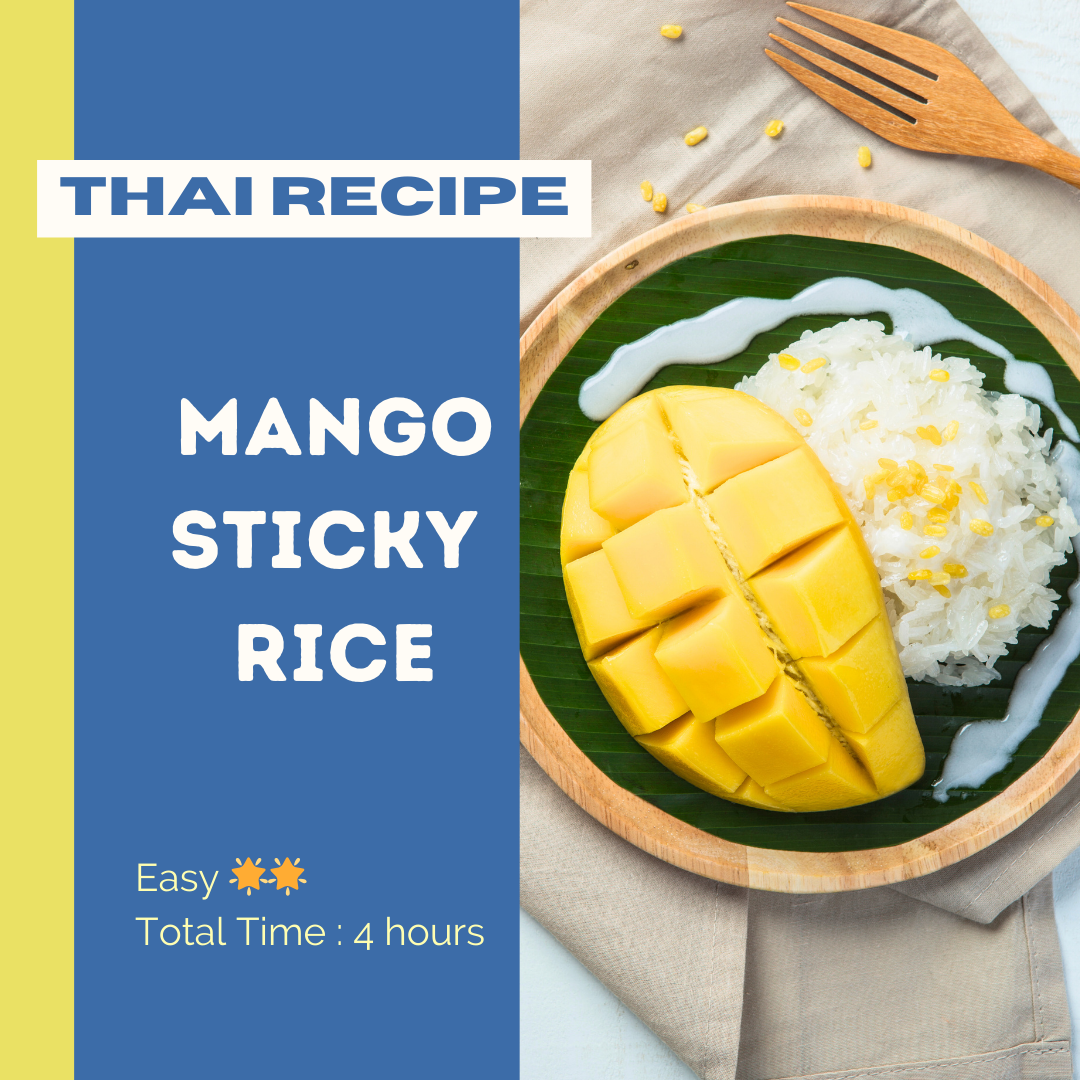 Mango Stick Rice Recipe - EASY ⭐️⭐️