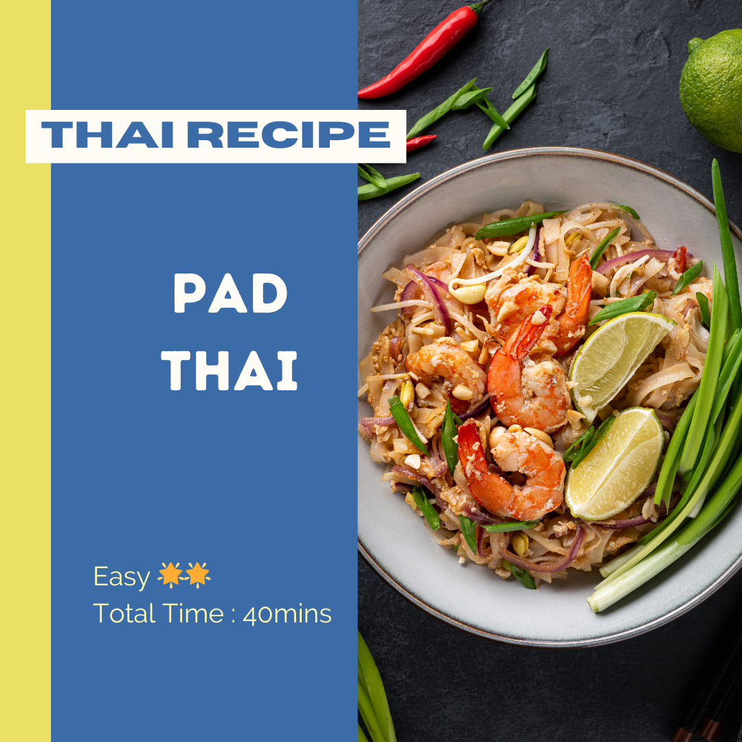 Authentic Pad Thai Recipe - EASY ⭐️⭐️