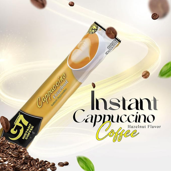 Trung Nguyen G7 Instant Coffee Cappuccino [Hazelnut]