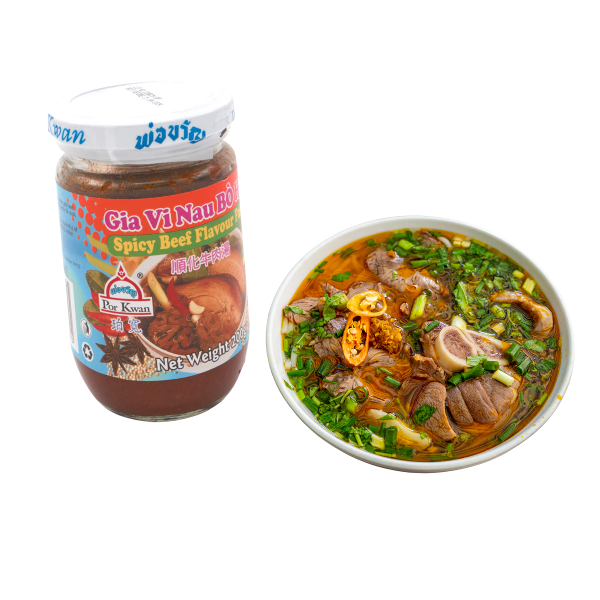 Mắm Bò Cay Por Kwan Bò Huế