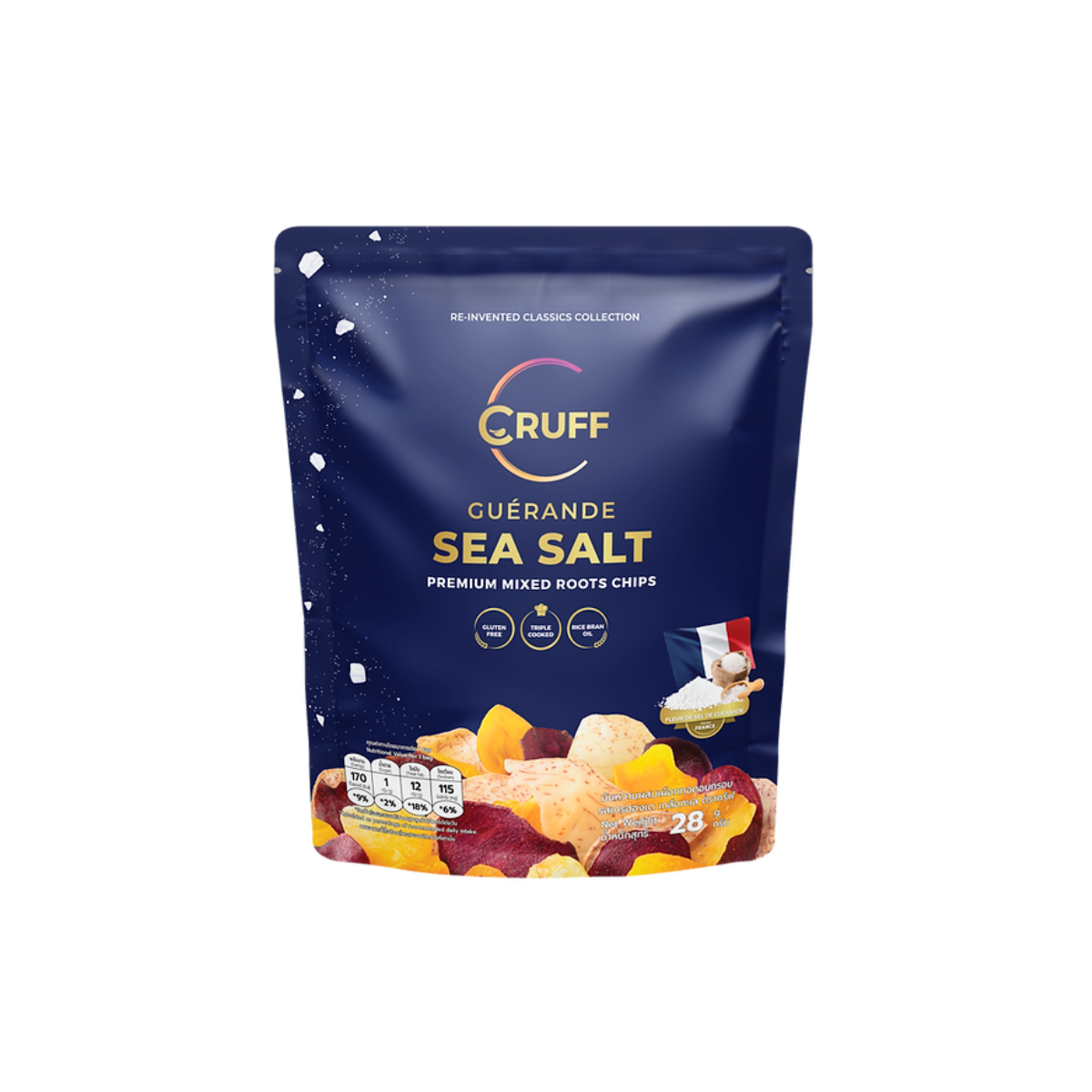 Cruff Guerande Sea Salt Roots Chips