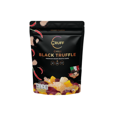 Cruff Chili Black Truffle Roots Chips