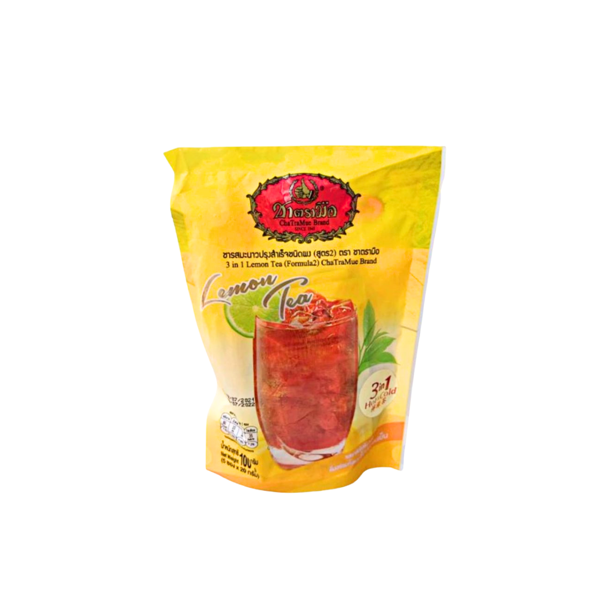 ChaTraMue No.1 Instant Lemon Tea 3-in-1