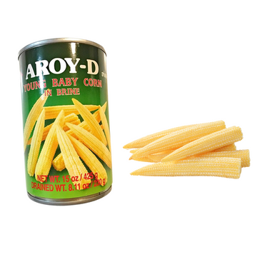 Aroy-D Young Whole Baby Corn In Brine